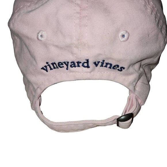 Vineyard Vines Pink Adjustable Whale Women's RV Vacay Summer Spring Hat Cap - Picture 2 of 5